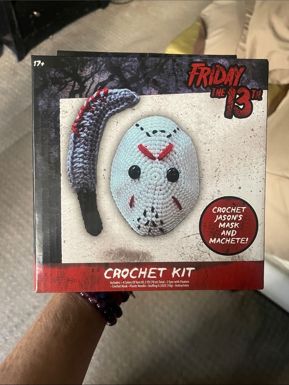 Friday the 13th Crochet Kit
